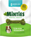 Minties Dental Bones, Medium Dog (25-50lbs)