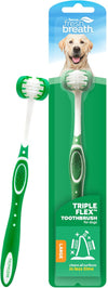 TropiClean Fresh Breath Triple Flex Toothbrush for Dogs